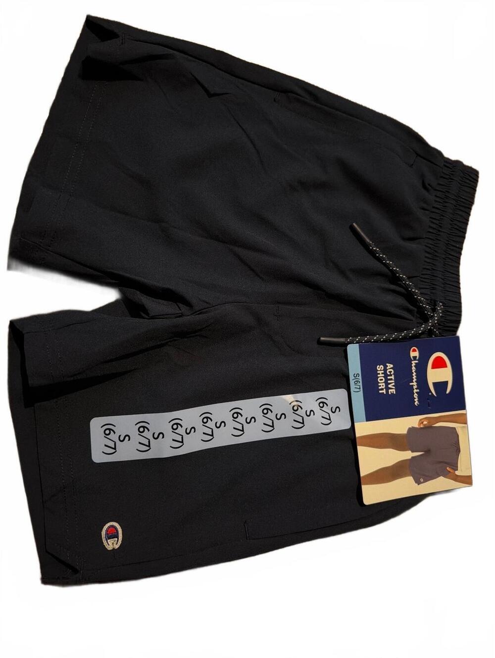 Champion Active Short in Navy Blue, Size Small (6/7)